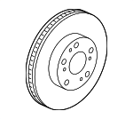 42510SMCN02 - Brakes: Rotor for Honda: CR-V Image