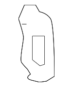 5711830050 - Body: Outer Support Retainer Plate for Lexus: GS F, GS Turbo, GS200t, GS300, GS350, GS430, GS450h, GS460, IS F, IS200t, IS250, IS300, IS350, IS500, RC F, RC200t, RC300, RC350 Image