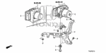 57110TA0416 - Chassis: MODULATOR ASSY., VSA (COO)(REWRITABLE) for Honda Image