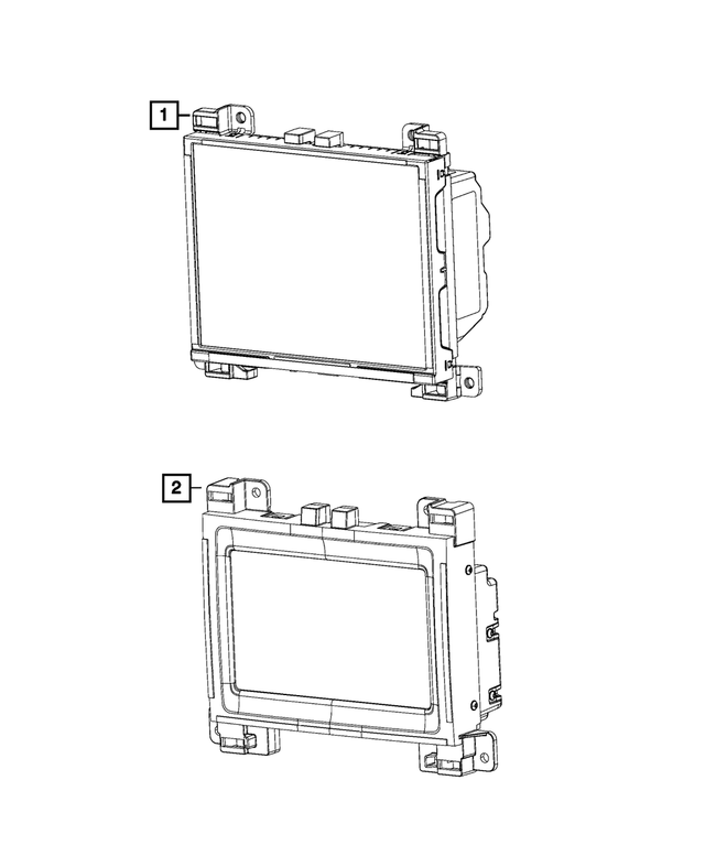 68396532AH - Electrical: Multi Media Radio for Mopar Image image