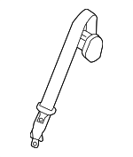 KDY557740B01 - Body: Seat Belt Lap And Shoulder Belt for Mazda Image