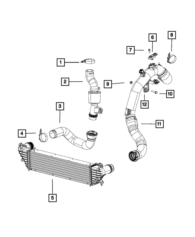 68188891AA - Cooling: Hose Clamp for Mopar Image image