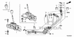 54100TF0013 - Chassis: LEVER SUB-ASSY., CHANGE for Honda Image