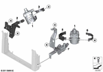 17122284291 - : Auxiliary Water Pump for BMW Image