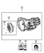 R8036706AF - : With Torque Converter Transmission Kit, Remanufactured for Mopar Image
