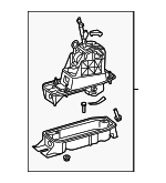5K1713025DB - Body: Shifter Assembly for Audi: A3, A3 Quattro Image