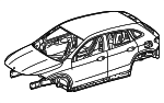 2476009800 - Body: Body Assembly for Mercedes-Benz Image