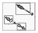 4341052071 - Suspension: Axle Assembly for Scion: xA, xB | Toyota: Echo Image