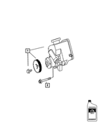 68012236AA - : Power Steering Pump for Mopar Image