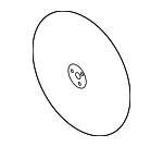 252311M000 - Cooling System: Fan Blade for Kia: Forte, Forte Koup Image