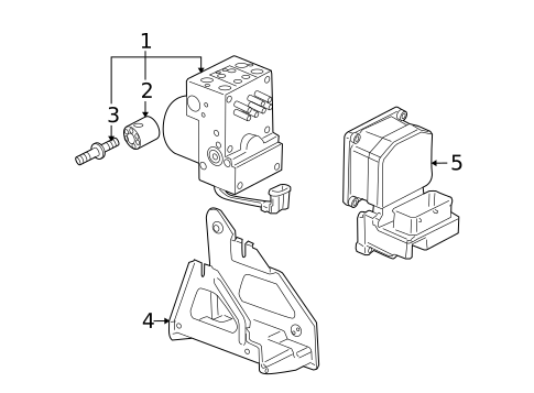 Anti-Lock Brakes for 2006 Buick Terraza #0