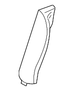 4B58857031YS - Body: Seat Back End for Audi Image