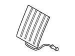 4B0963557C - Body: Seat Back Heater for Audi Image