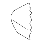 4B0885375P - Body: Pad for Audi Image