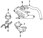2562762020 - : Valve Gasket for Lexus: ES300 Image