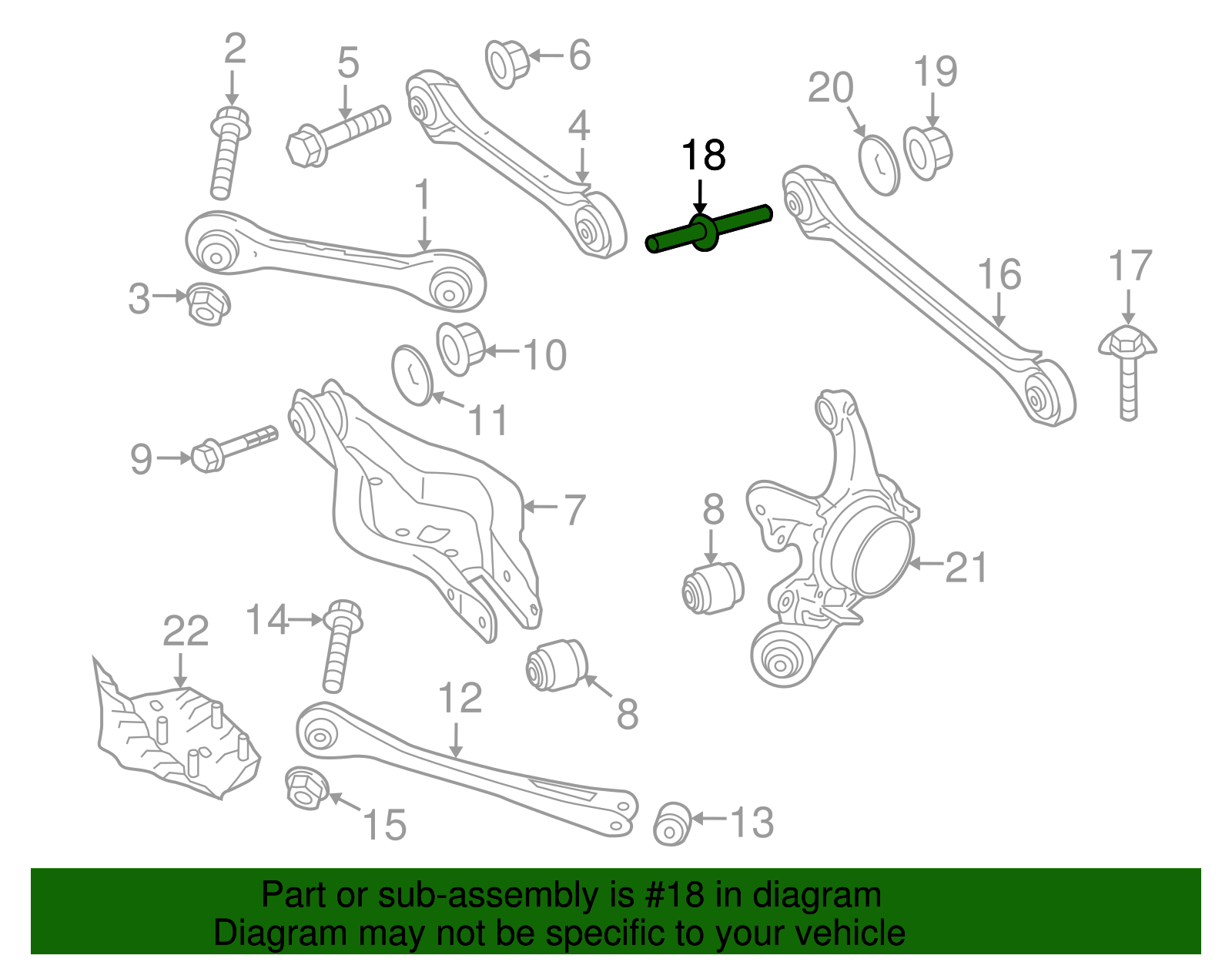 2012-2025 BMW 2012-2024 BMW - Track Bar Stud 33-32-6-796-196 | BMW ...