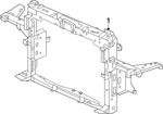60400T95A00ZZ - Body: Radiator Support Panel for Honda: CR-V Image