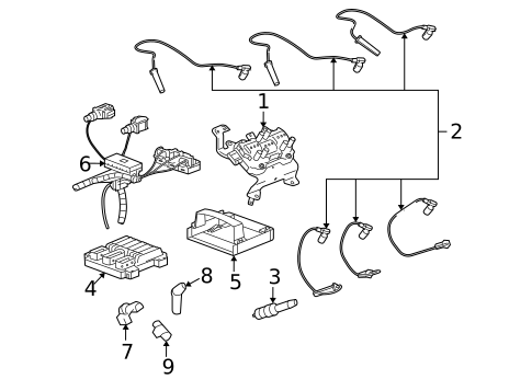 Sensors for 2007 Pontiac Torrent #0