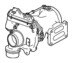 LR116338 - Air &amp; Fuel Delivery: Turbocharger for Land-Rover Image
