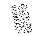 15125884 - : Coil Spring for Saab: 9-7x Image