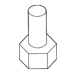 9YA02A802 - : Mount Bolt for Mazda: MX-5 Miata, RX-8 Image