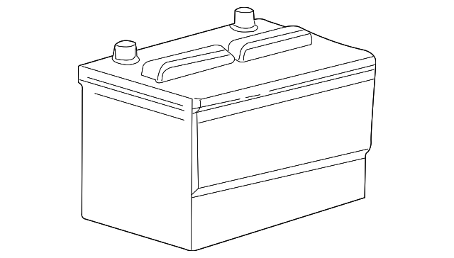 1996-2010 Ford Motorcraft Vehicle Battery BXT-36-R | OEM Parts Online