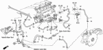91405PD1004 - Engine: CLAMP, TUBE (D12) for Acura Image