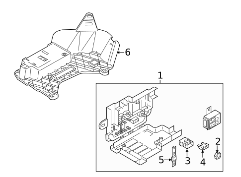 Fuse & Relay for 2017 Volkswagen Passat #2