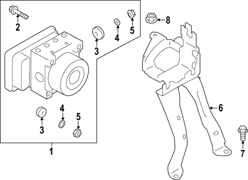 ABS Components for 2025 Subaru WRX #0