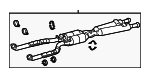 1741038480 - : Exhaust Pipe for Lexus: LS460 Image