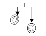 90917A6003 - Exhaust: Exhaust Pipe Gasket for Lexus Image