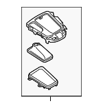 DA6D6434002 - : Shift Panel for Mazda: CX-3 Image