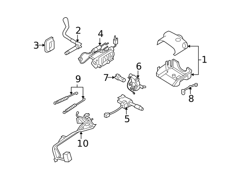 Switches, Solenoids & Actuators for 2007 Chevrolet Uplander #1