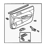 83533S5BA02ZB - Body: Door Interior Trim Panel for Honda: Civic Image