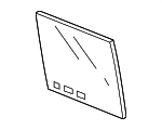 73221SJCA01 - : Movable Glass for Honda: Ridgeline Image