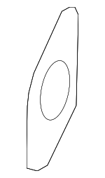 287513S100 - Exhaust: Front Pipe Gasket for Kia Image