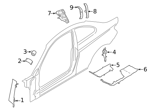 Inner Components for 2014 BMW 228i #0