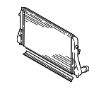1K0145803CG - Cooling System: Inter-cooler for Volkswagen: Beetle, Jetta, Passat Image