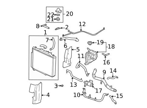 Heater for 2004 Cadillac CTS #1