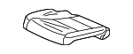 81531TX4A11ZA - Body: Cushion Cover for Acura Image