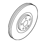 32424836 - Brakes: Disc Brake Rotor for Volvo Image