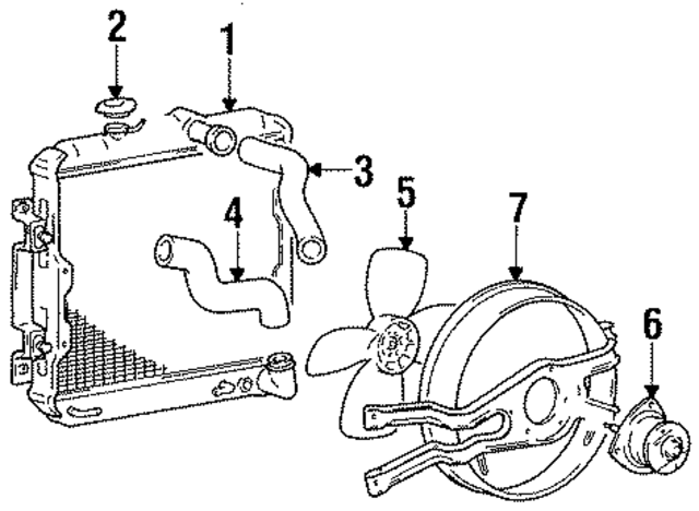 MB538958 - Cooling System: Radiator for Mopar Image