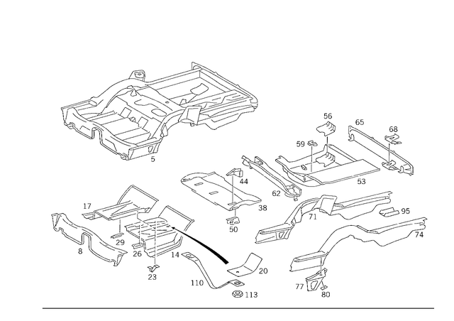 1246102361 - Substructure: Floor for Mercedes-Benz Image image