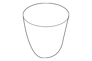 1K6845237B - Body: Lift Gate Glass Bumper for Audi Image