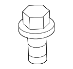 957010802204 - : 2003-2011 Honda - Bolt Flange (8X22) for Honda: CR-V, Element Image
