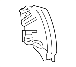 531540E050 - Body: Air Guide for Toyota: Highlander Image