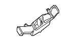 27860ZM70A - Body: Vent Duct for Nissan Image