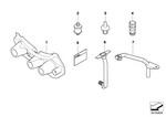 64116927010 - : Right Condensation Water Outlet Hose for BMW Image