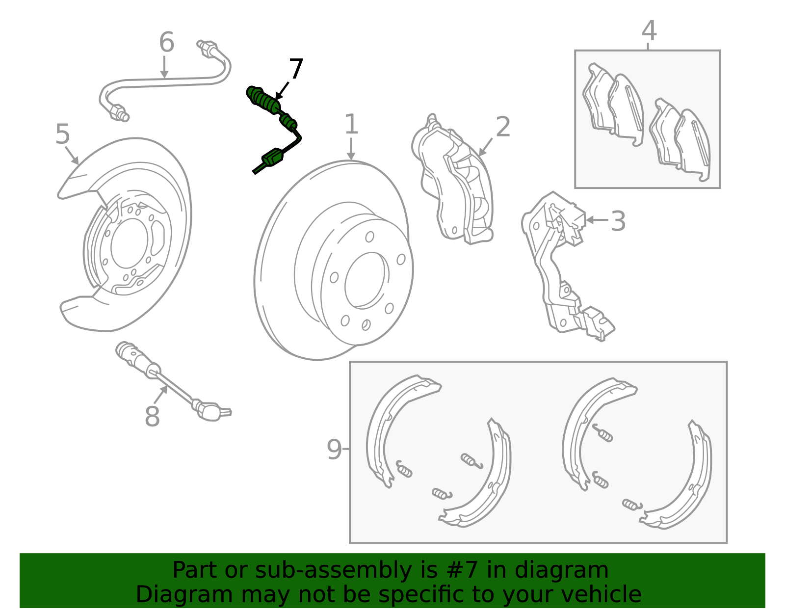 Mercedes-Benz ABS Wheel Speed Sensor - Precise Brake Control - Part ...