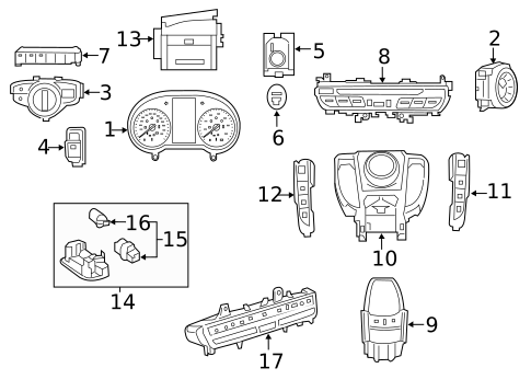 Gauges for 2016 Mercedes-Benz C450 AMG #0